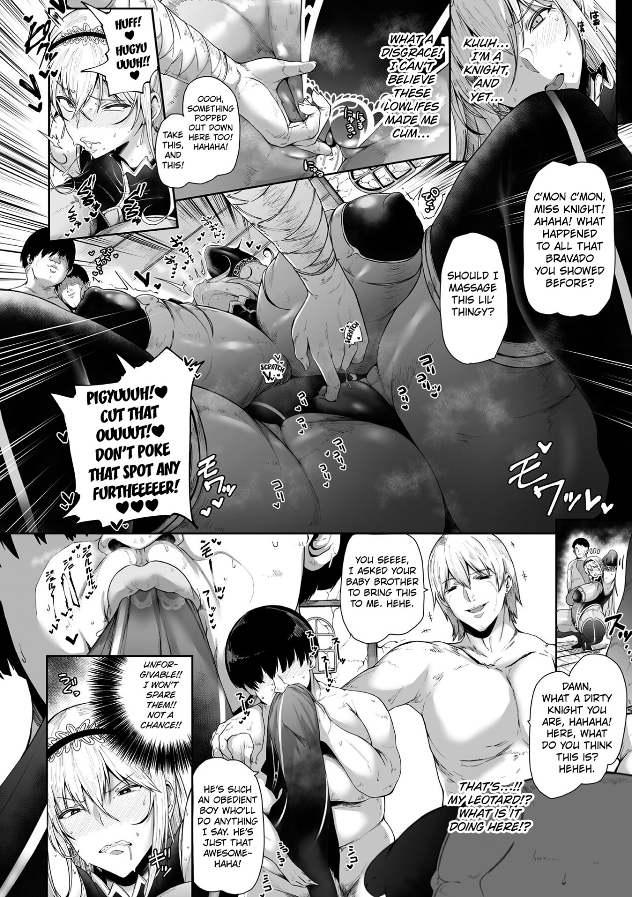 Hentai Manga Comic-The Elder Sister Knight is a Substitute Meat Toilet-Read-6